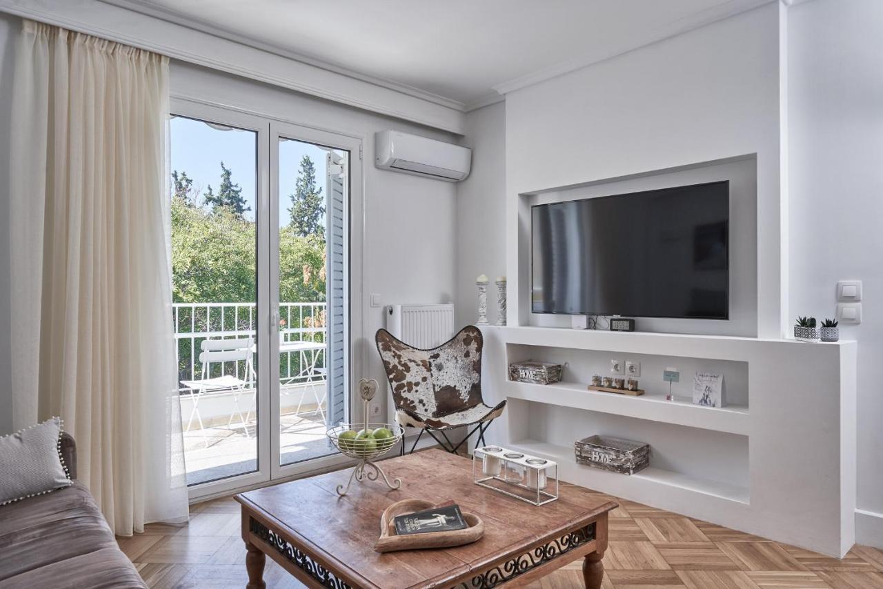 Marvelous N Bright Apt Next To Megaro Mousikis Athene Buitenkant foto